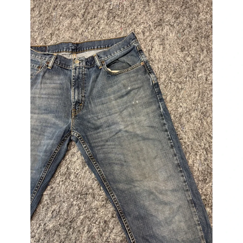 Levis 559 Relaxed Straight Mens Blue Denim Jeans 38x34 Medium Wash Classic